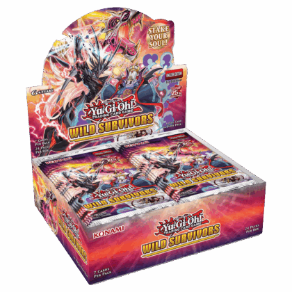 Caja de sobres de cartas "Yu-Gi-Oh! Wild Survivors - Booster Box"