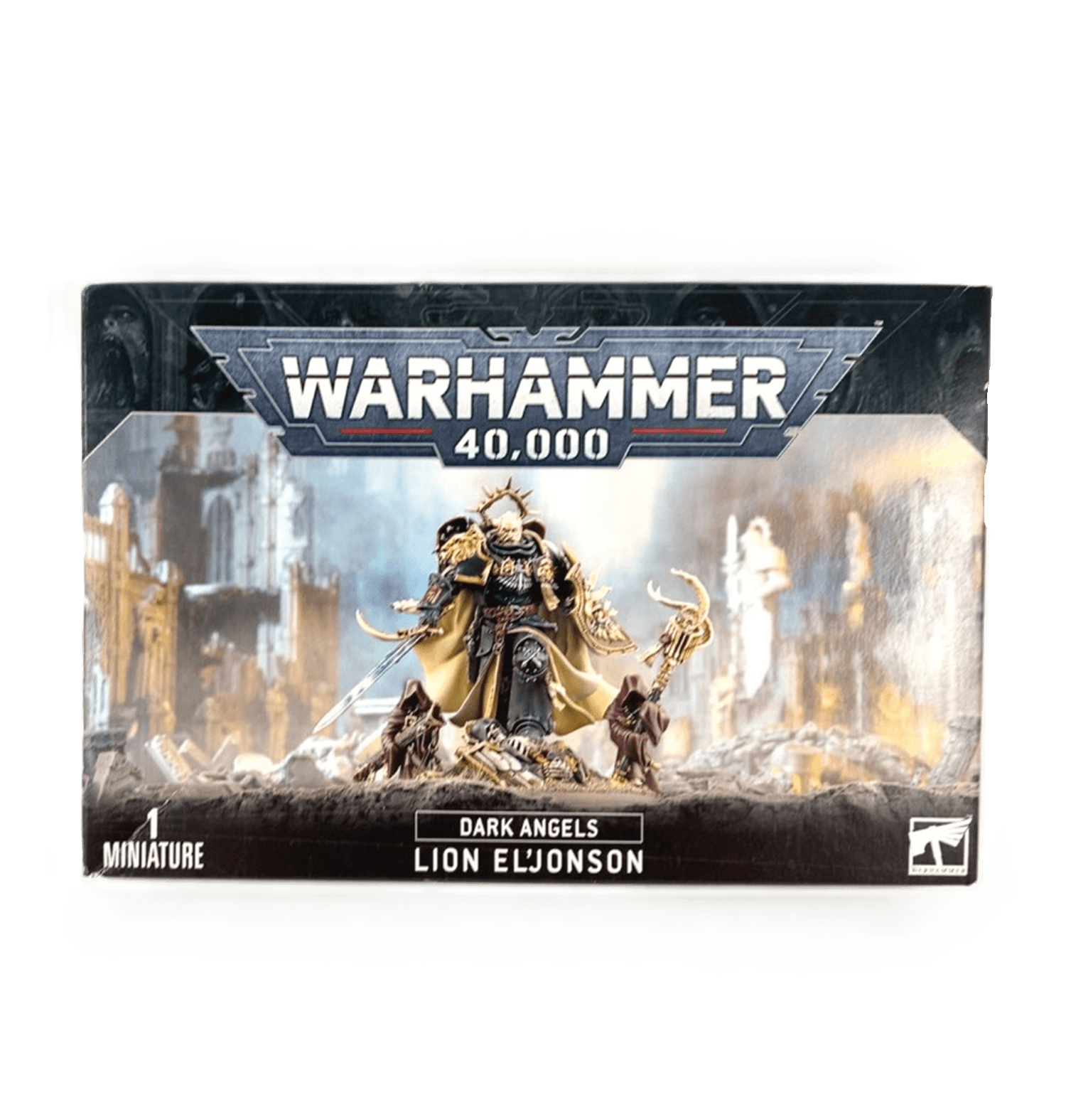 Pack de miniaturas "Warhammer 40000: Dark Angels: Lion El’Jonson"