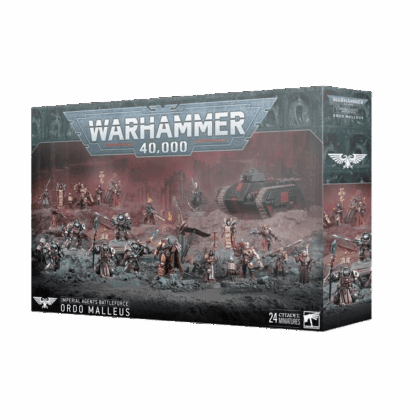 Caja de miniaturas "Warhammer 40000: Imperial Agents Battleforce: Ordo Malleus"