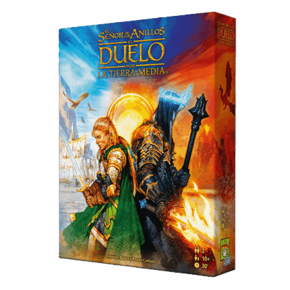 Juego de mesa "7 Wonders Duel - LOTR Duelo por la Tierra Media"