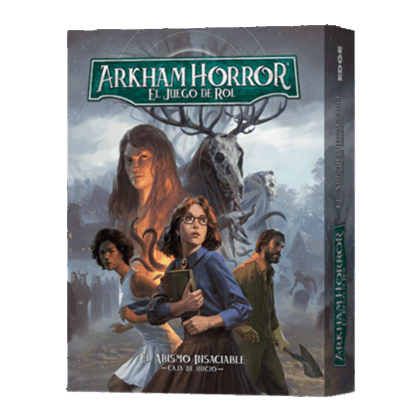 Caja de Inicio "Arkham Horror RPG Starter Set - El Abismo Insaciable"
