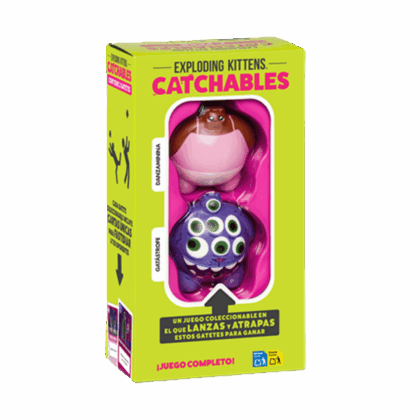 Juego de mesa "Exploding Kittens: Catchables 2-Pack 3 - Danzaminina y Catástrofe"