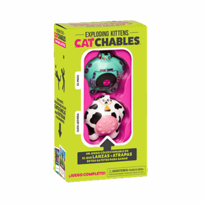 Juego de mesa "Exploding Kittens: Catchables 2-Pack 4 - DJ Miau y Gata Lechera"