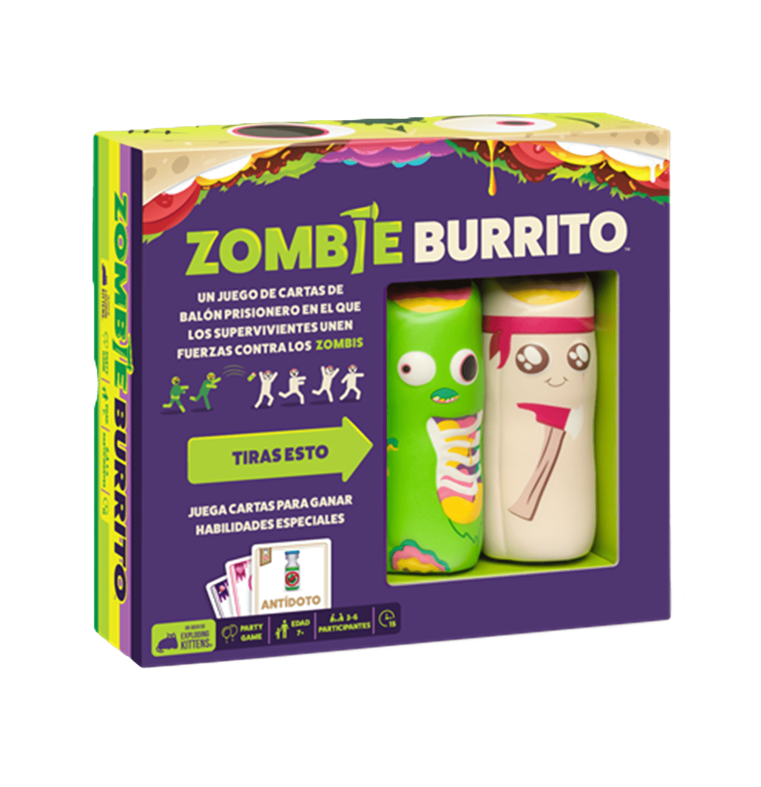 Juego de mesa "Zombie Burrito"