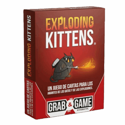 Juego de mesa "Exploding Kittens: Grab & Game"