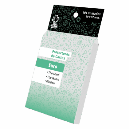 Fundas para cartas "Sleeves Fractal Juegos Euro - Pack 104"