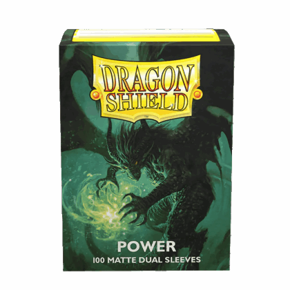 Fundas para cartas "Sleeves Dragon Shield Standard Matte Dual - Power - Pack 100"