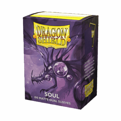Fundas para cartas "Sleeves Dragon Shield Standard Matte Dual - Soul - Pack 100"