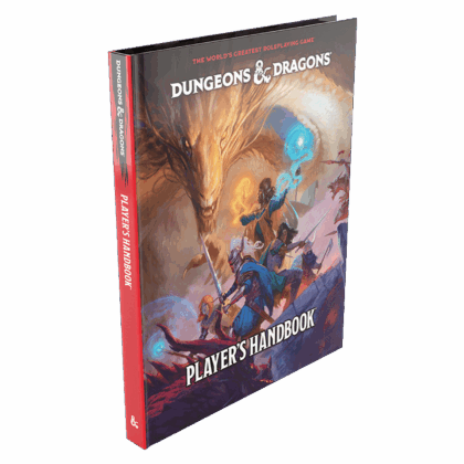 Libro para juego de rol en inglés "D&D 5th Edition - 2024 Player's Handbook"