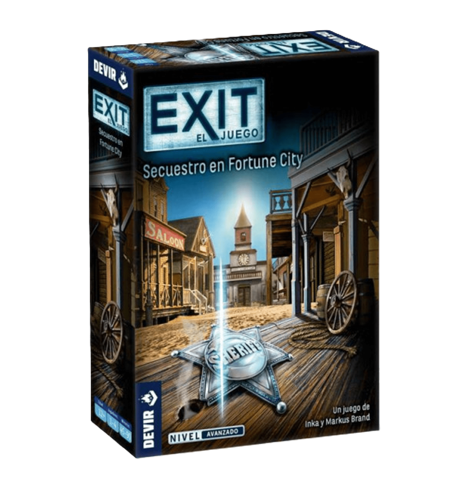 Juego de mesa "Exit 25: Secuestro en Fortune City"