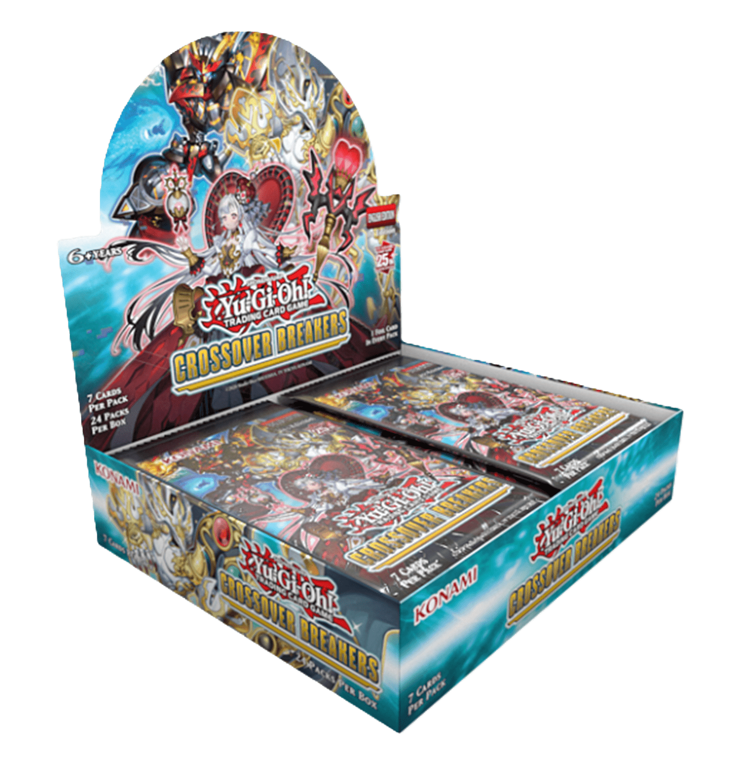 Caja con sobres de cartas "Yu-Gi-Oh! Crossover Breakers - Booster Box"