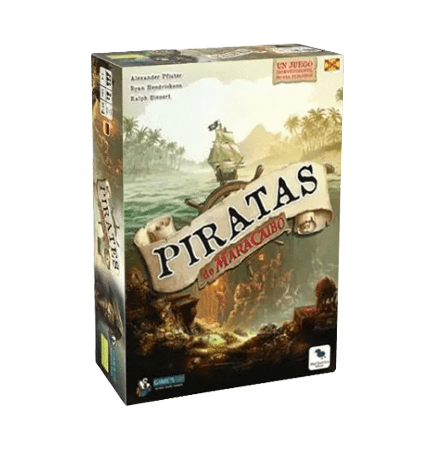 Juego de mesa "Piratas de Maracaibo"