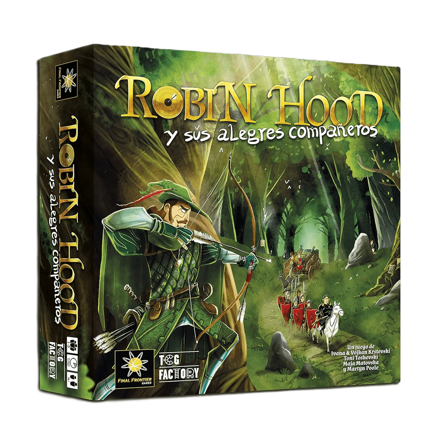 Juego de mesa "Robin Hood y sus Alegres Compañeros"