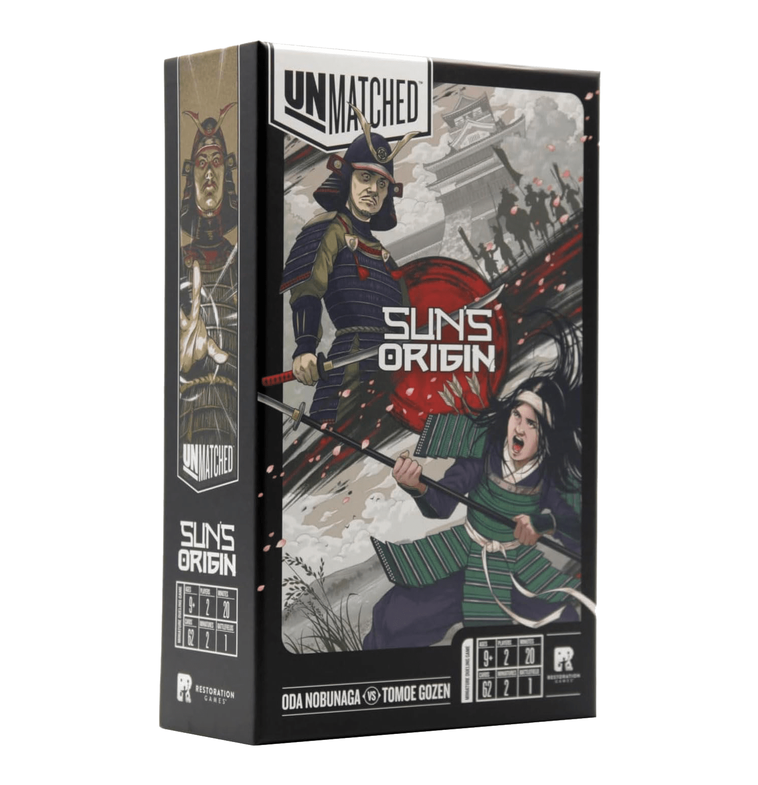 Juego de mesa "Unmatched: Sun’s Origins"