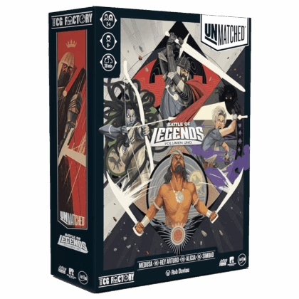 Juego de mesa "Unmatched: Battle of Legends Volumen 1"