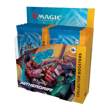 Caja de sobres de cartas "MTG Magic: Aetherdrift – Collector Booster Box"