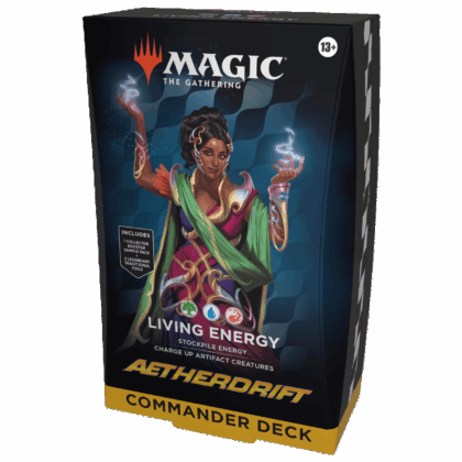 Mazo de cartas "MTG Magic: Aetherdrift – Commander Deck: Living Energy"