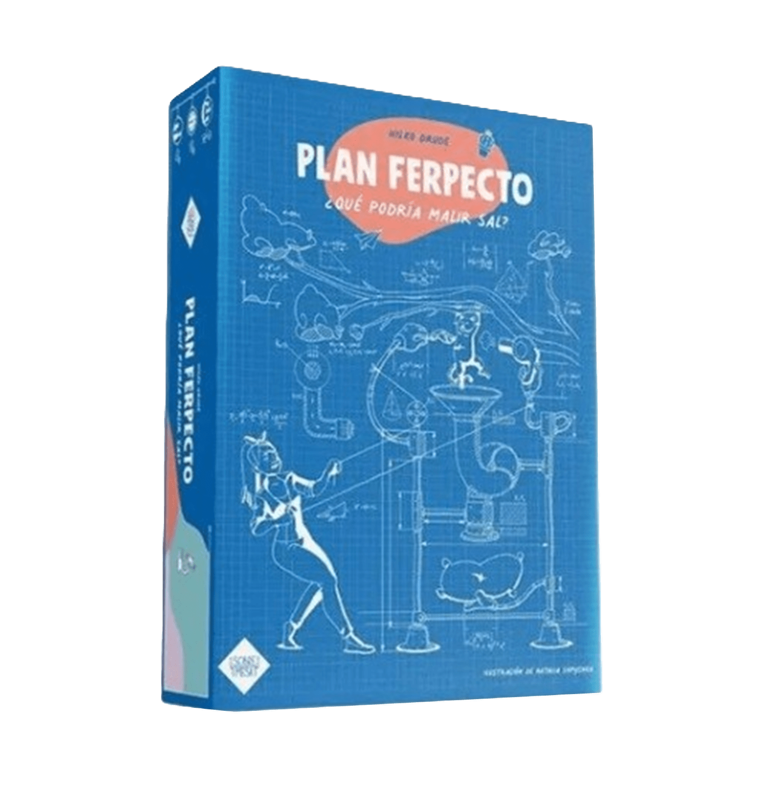 Juego de mesa "Plan Ferpecto: ¿Qué podría malir sal?"