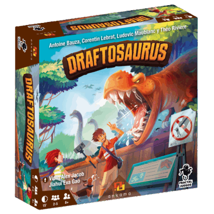 Juego de mesa "Draftosaurus"