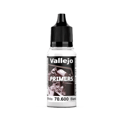 Pintura para miniaturas "Imprimación Vallejo Blanco 18 ml"