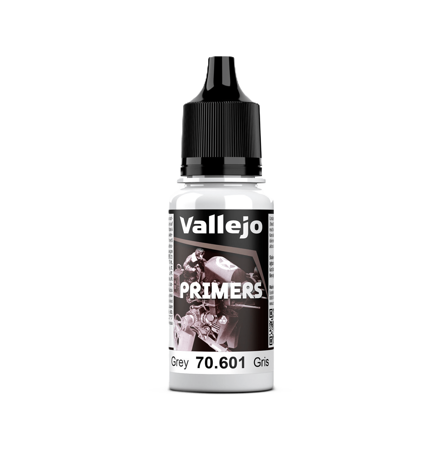 Pintura para miniaturas "Imprimación Vallejo Gris 18 ml"