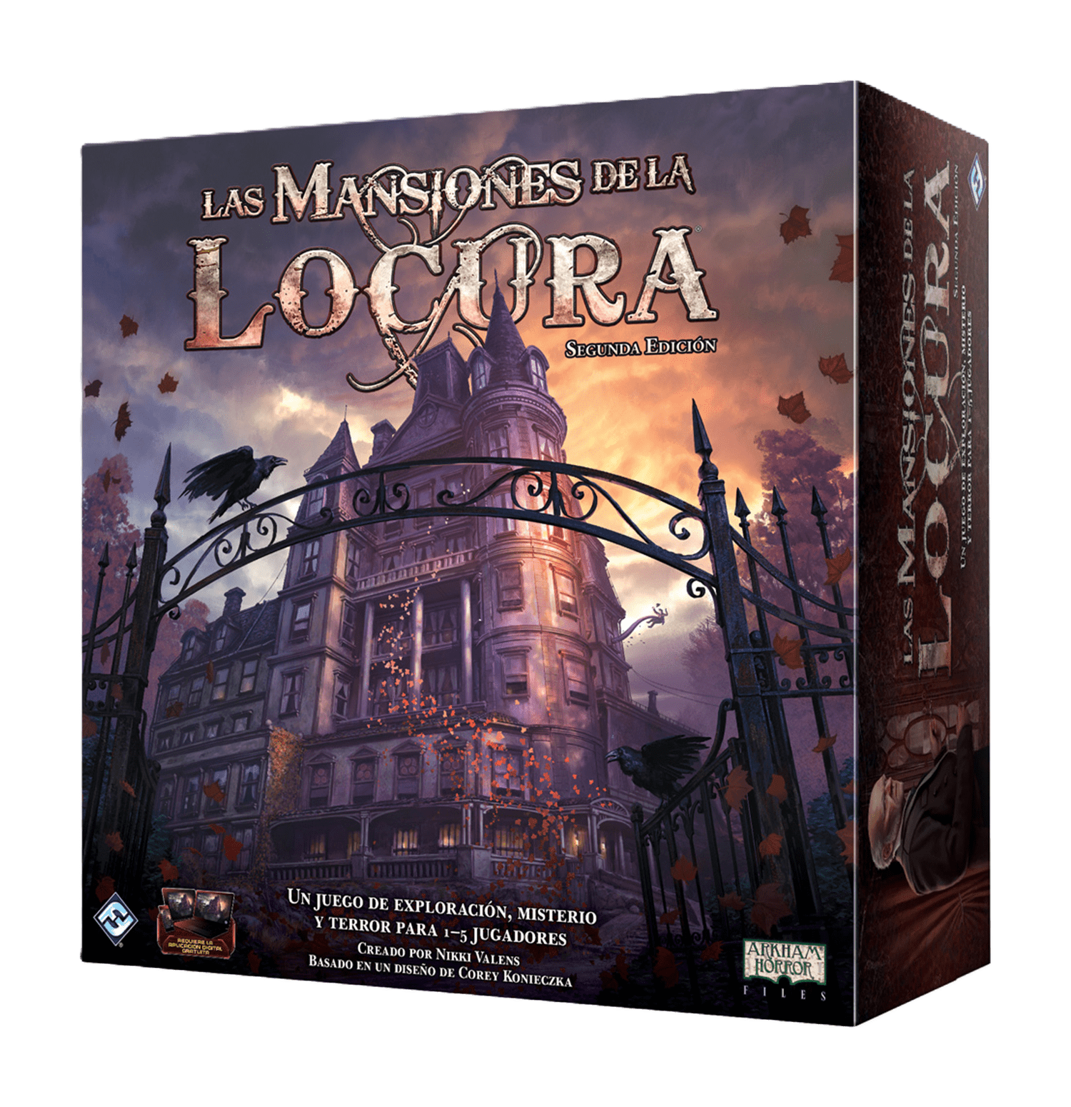 Juego de mesa "Las Mansiones de la Locura - Segunda Edición"