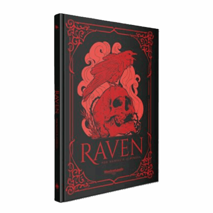 Libro para juego de rol "Raven"