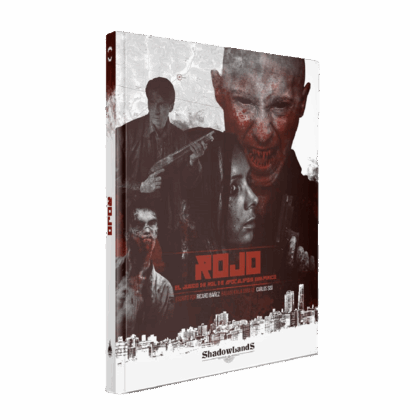 Libro para juego de rol "Rojo: El juego de rol del apocalipsis vampírico"