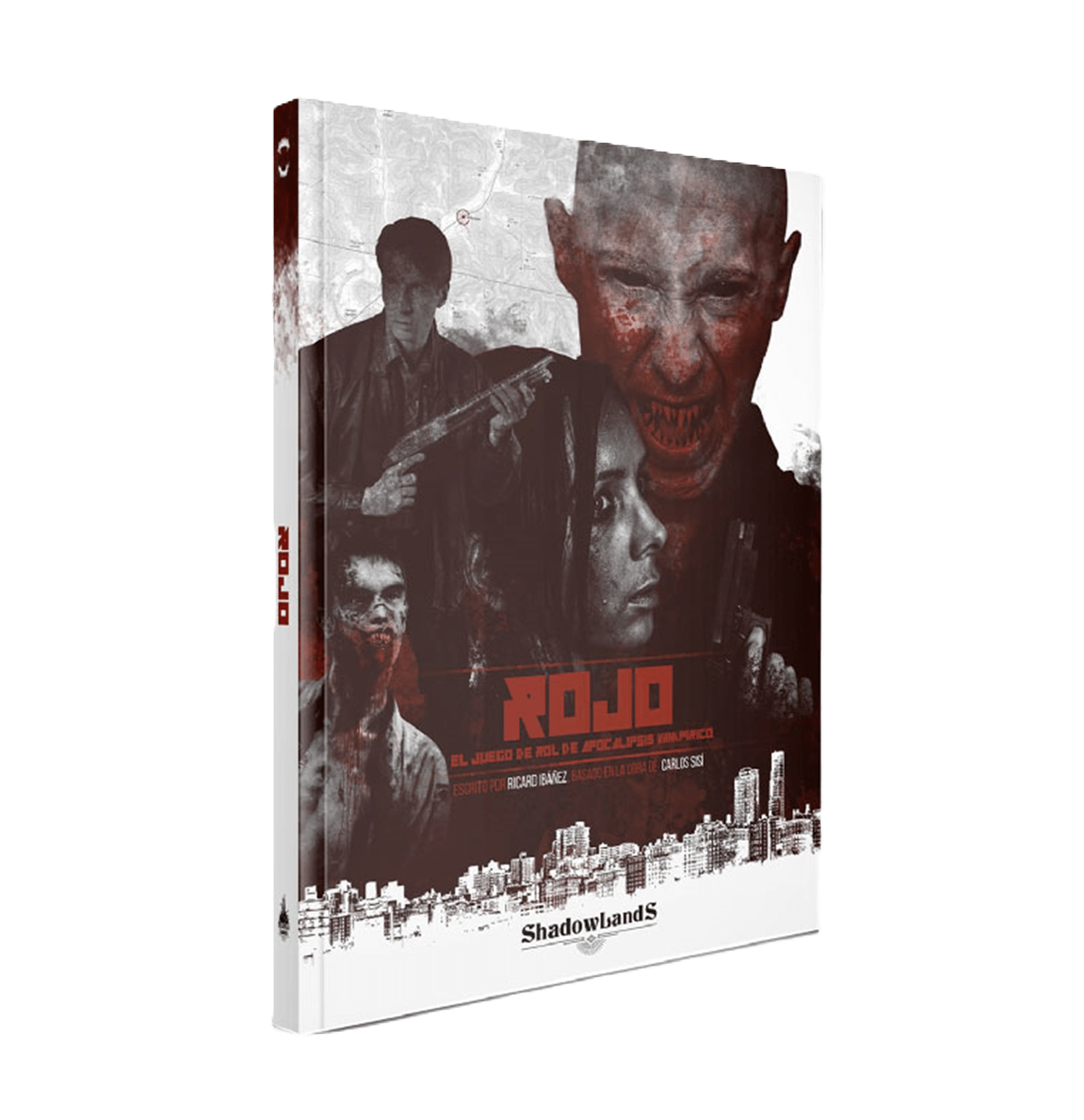Libro para juego de rol "Rojo: El juego de rol del apocalipsis vampírico"