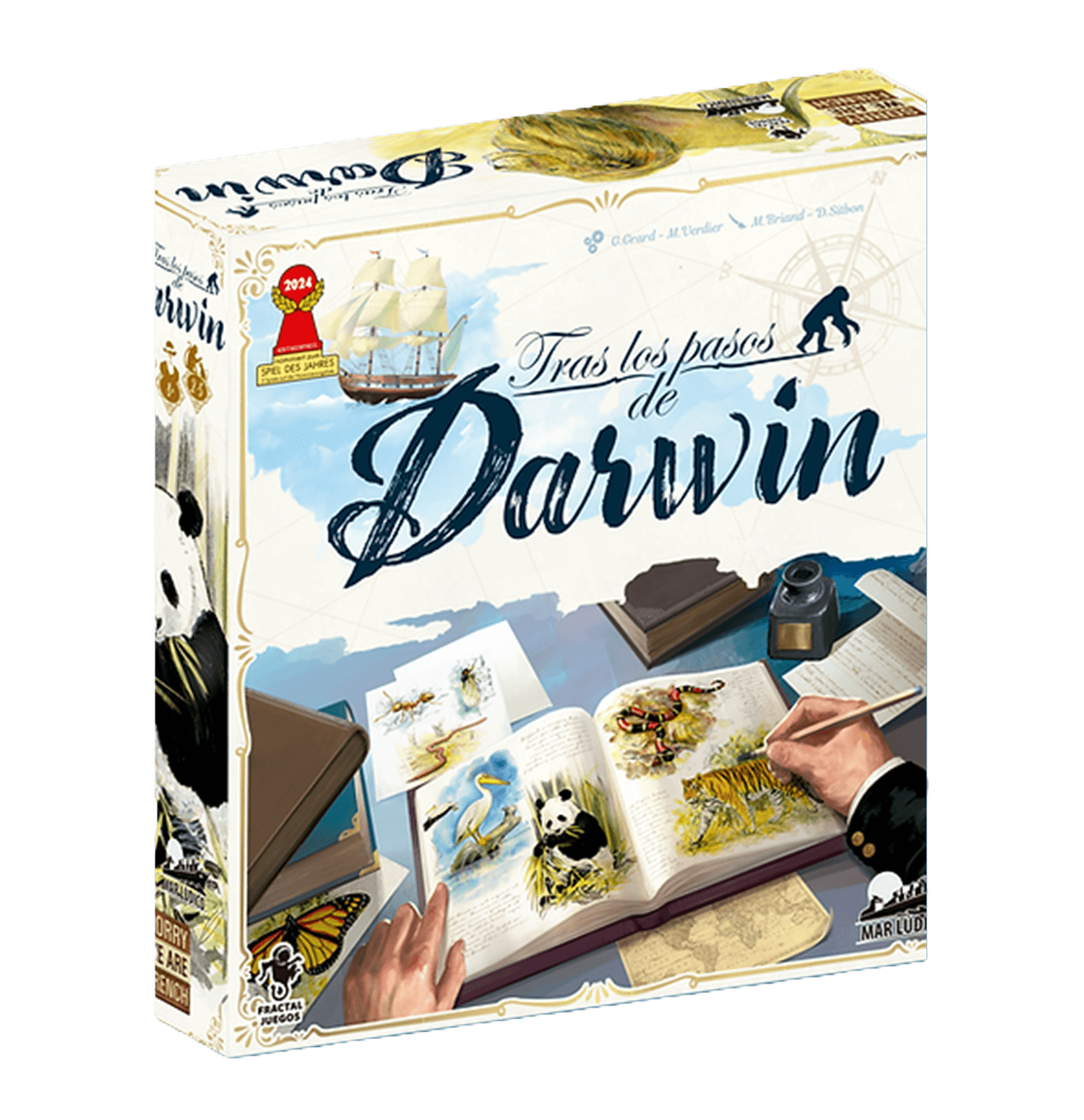 Juego de mesa "Tras los Pasos de Darwin"
