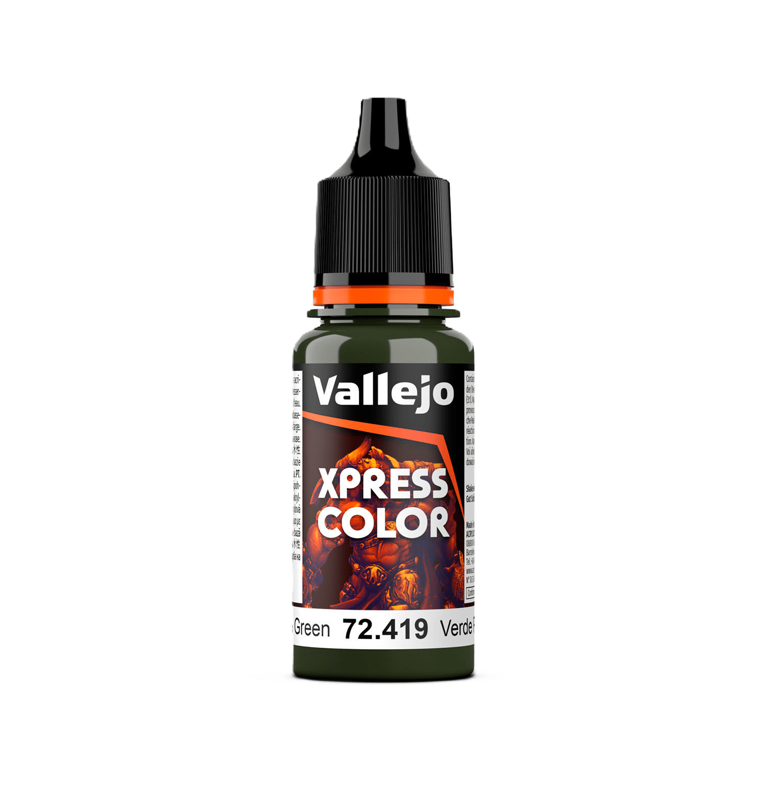 Pintura "Vallejo Pintura Xpress Color Verde Plaga 18 ml"