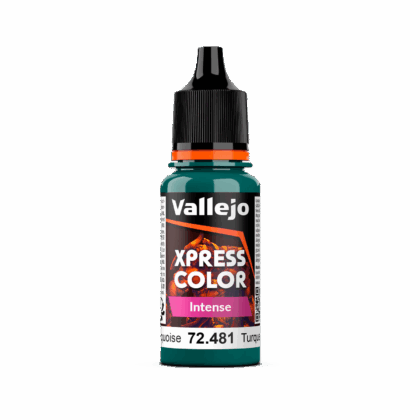 Pintura "Vallejo Pintura Xpress Color Intense Turquesa Herético 18 ml"