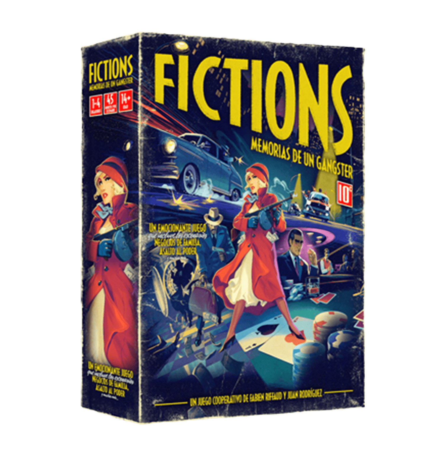 Juego de mesa "Fictions: Memorias de un Gangster"