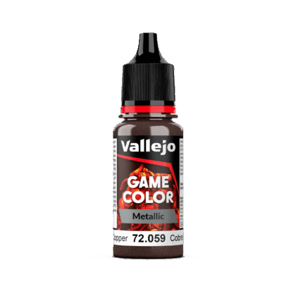 Pintura "Vallejo Pintura Game Color Metallic Cobre Bruñido 18 ml"