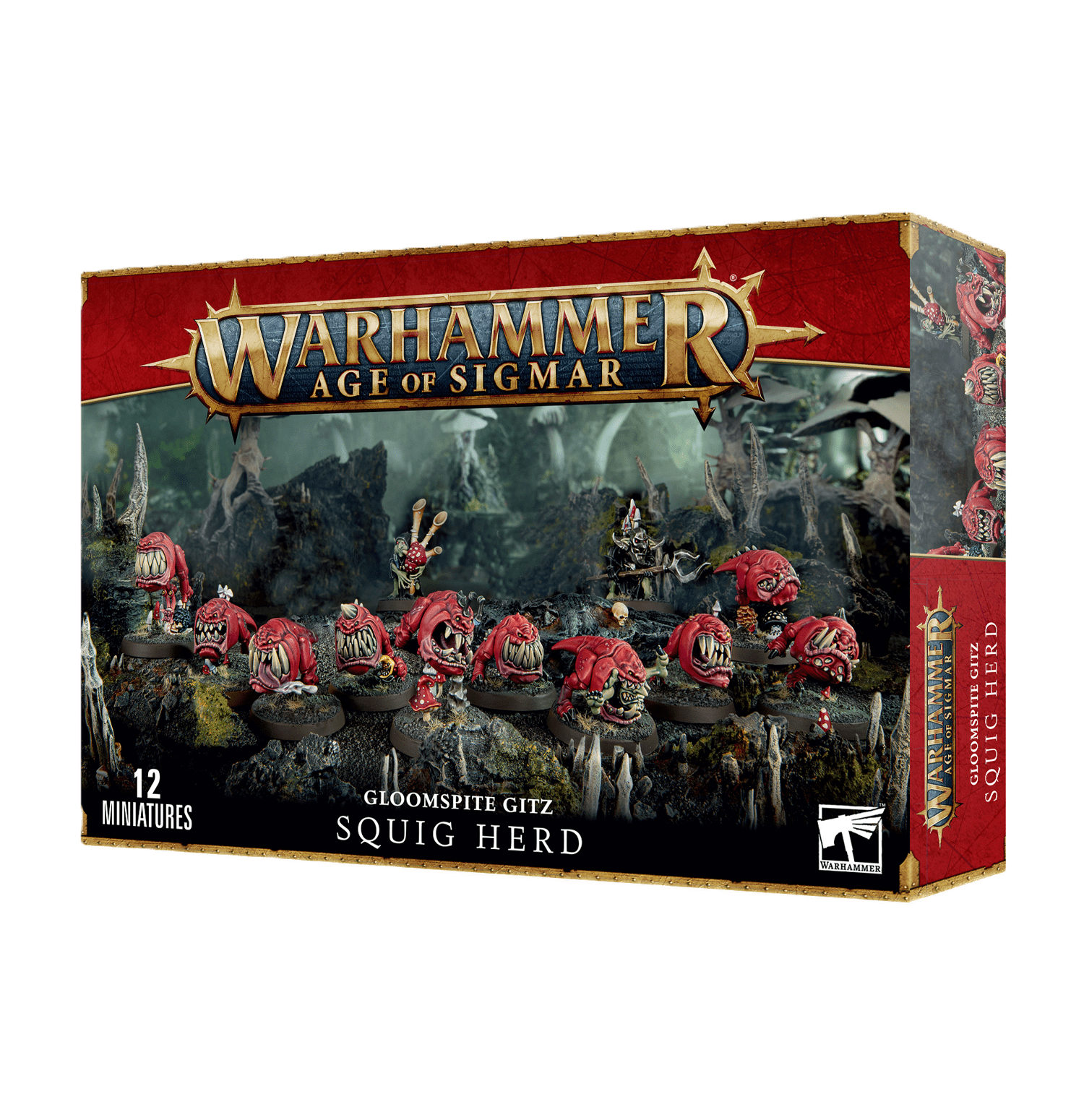 Pack de miniaturas "Age of Sigmar: Gloomspite Gitz: Squig Herd"
