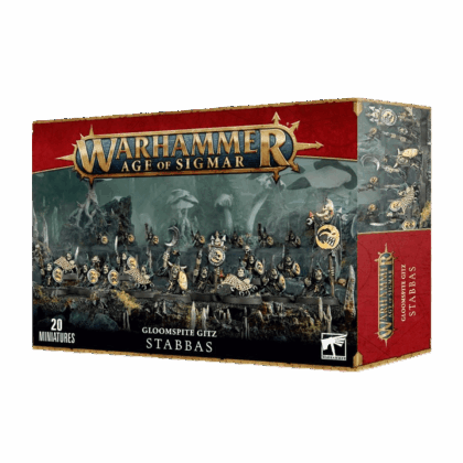 Pack de miniaturas "Age of Sigmar: Gloomspite Gitz: Stabbas"