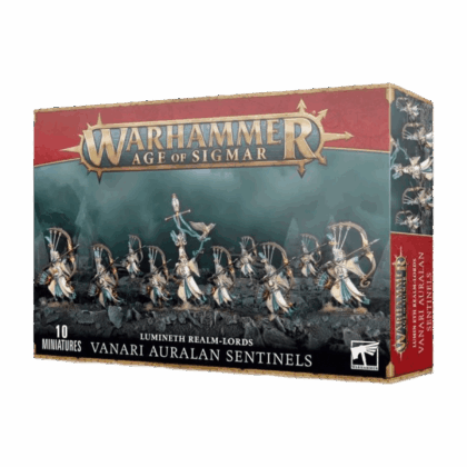 Pack de miniaturas "Age of Sigmar: Lumineth Realm-Lords: Vanari Auralan Sentinels"