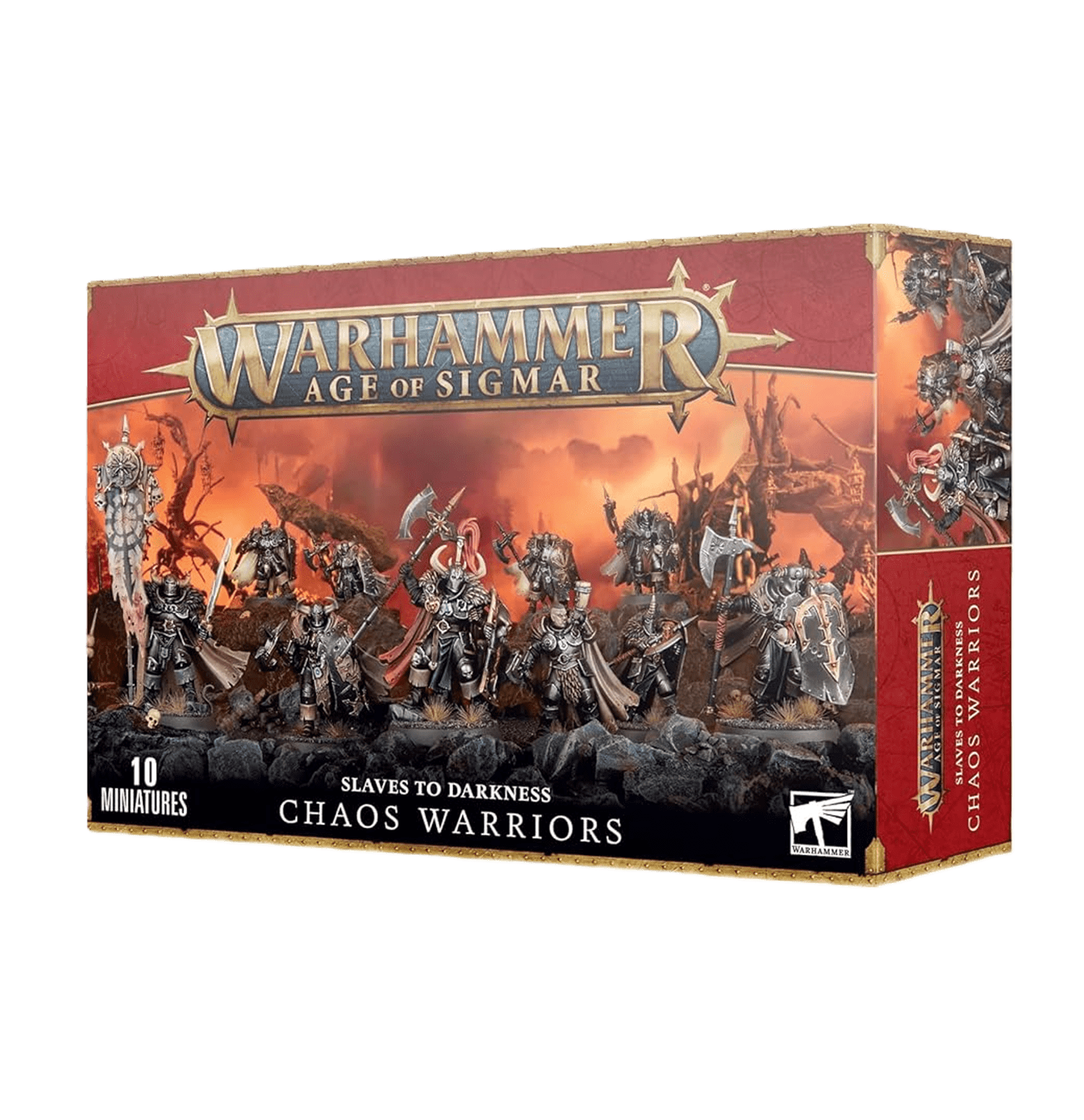 Pack de miniaturas "Age of Sigmar: Slaves to Darkness: Chaos Warriors"