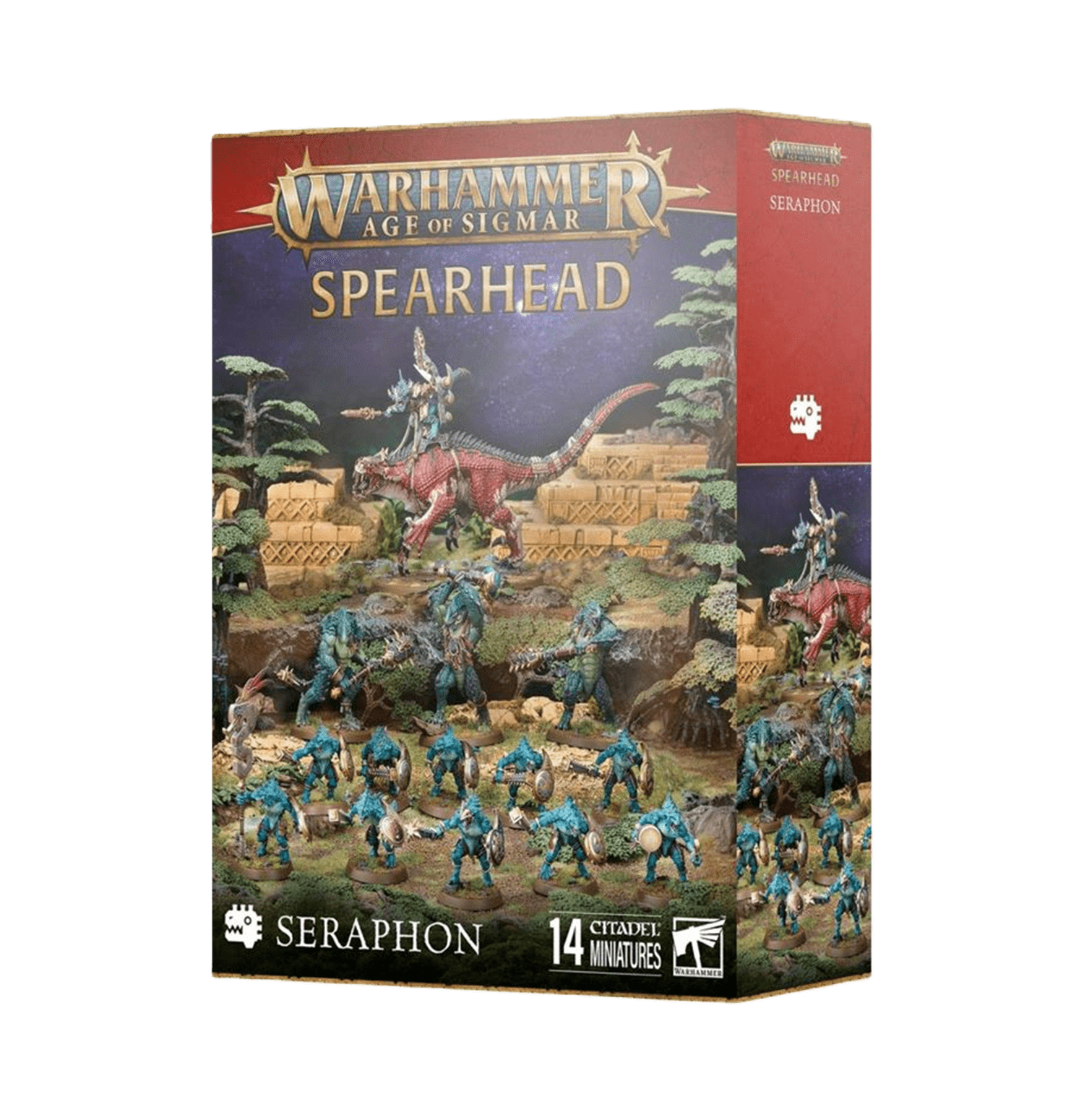Pack de miniaturas "Age of Sigmar: Spearhead: Seraphon"