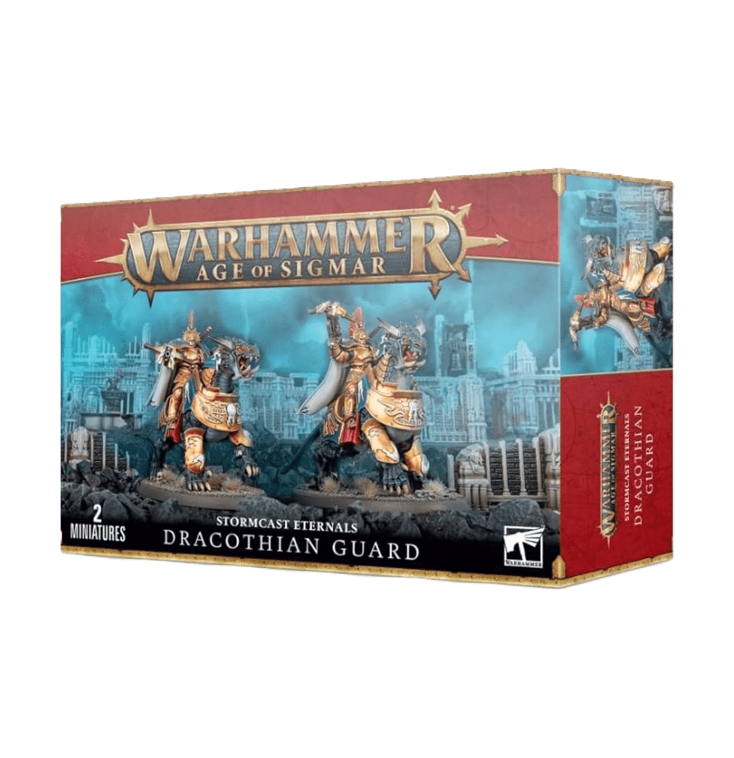 Pack de miniaturas "Age of Sigmar: Stormcast Eternals: Dracothian Guard"