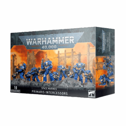 Pack de miniaturas "Warhammer 40000: Space Marines: Primaris Intercessors"