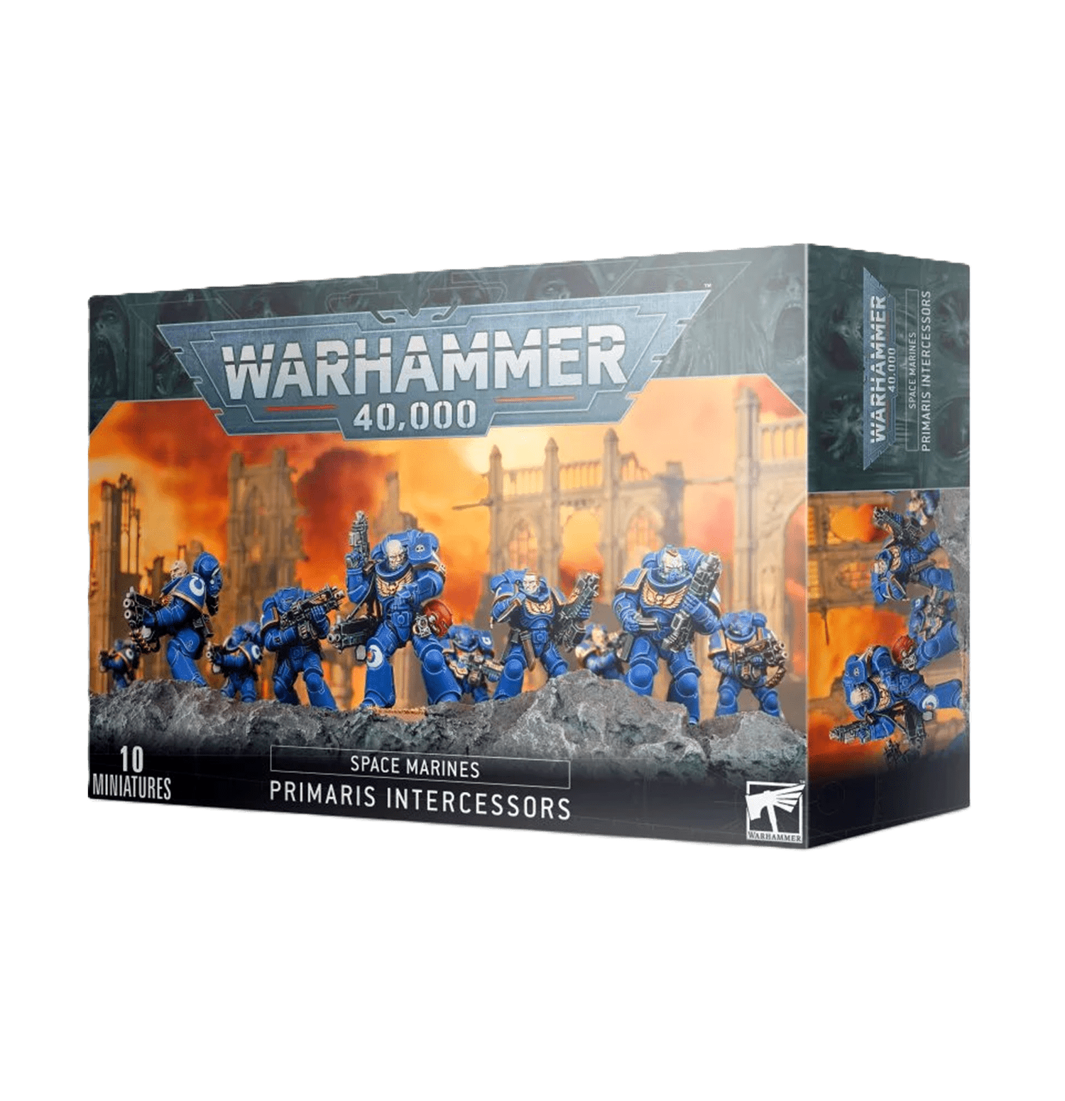 Pack de miniaturas "Warhammer 40000: Space Marines: Primaris Intercessors"