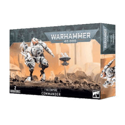 Pack de miniaturas "Warhammer 40000: T'au Empire: Commander"