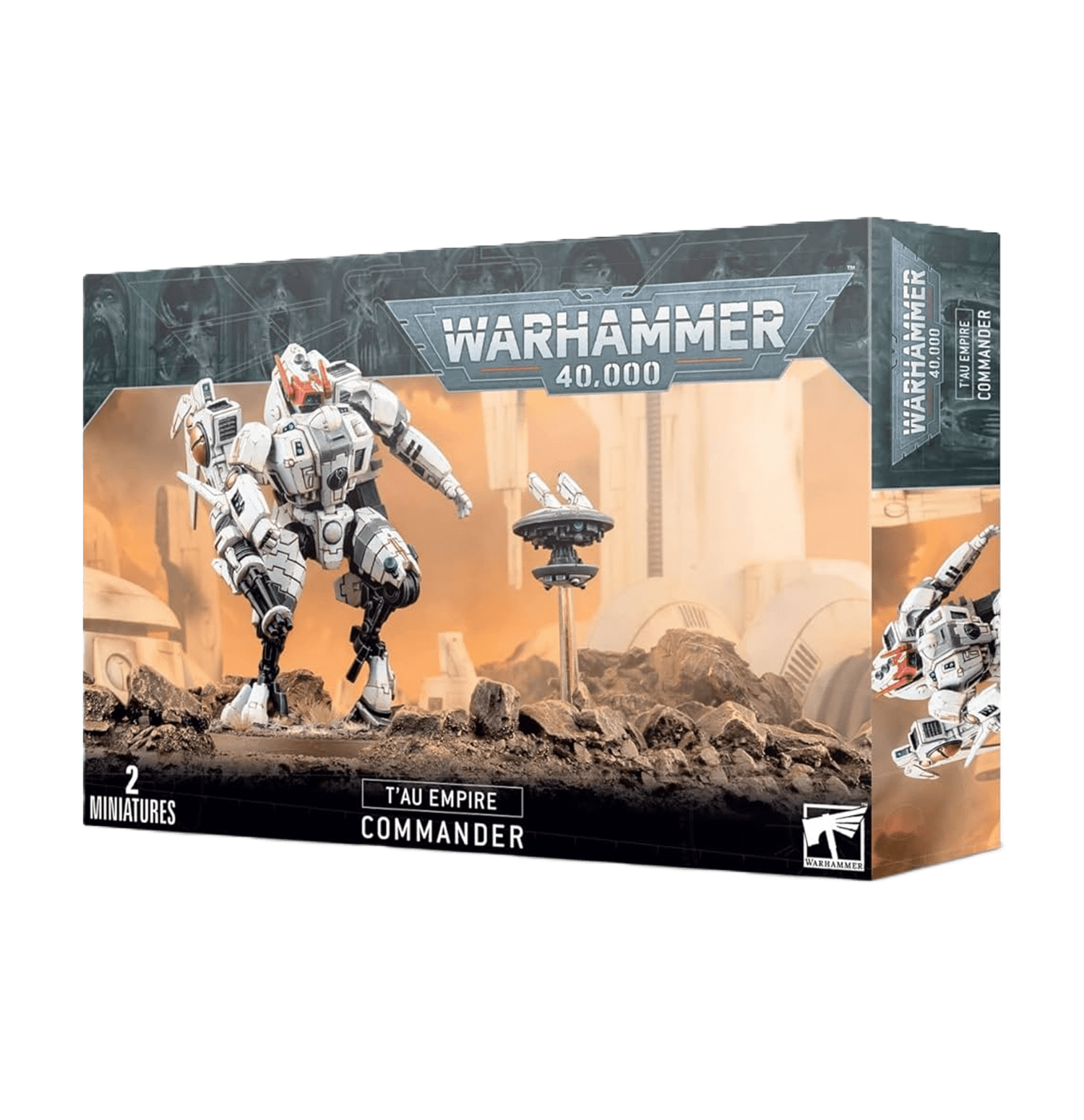 Pack de miniaturas "Warhammer 40000: T'au Empire: Commander"