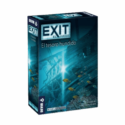 Juego de mesa "Exit: El Tesoro Hundido"