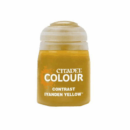 Pintura "Citadel Contrast - Iyanden Yellow"