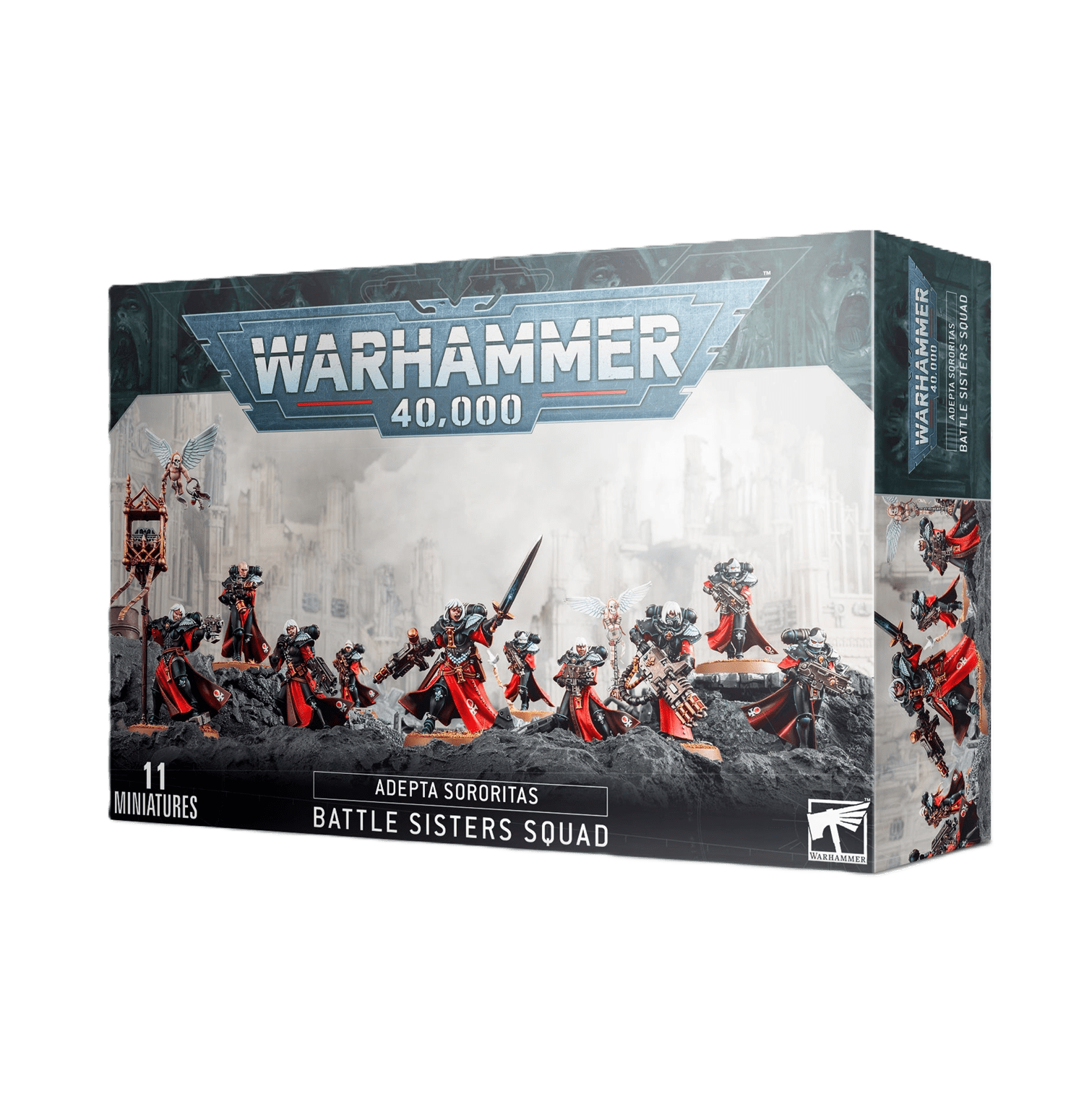 Pack de miniaturas "Warhammer 40000: Adepta Sororitas: Battle Sisters Squad"