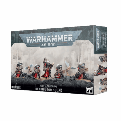 Pack de miniaturas "Warhammer 40000: Adepta Sororitas: Retributor Squad"
