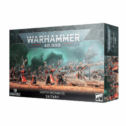 Pack de miniaturas "Warhammer 40000: Adeptus Mechanicus: Skitarii"
