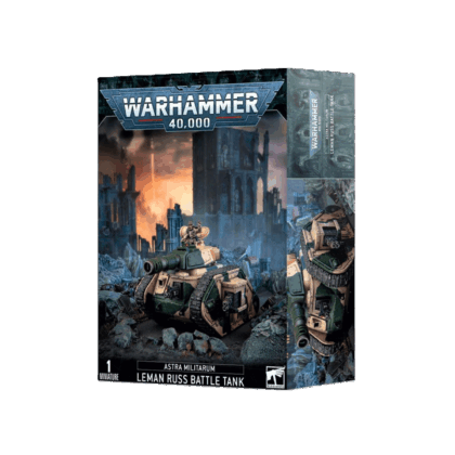 Pack de miniaturas "Warhammer 40000: Astra Militarum Leman Russ Battle Tank"